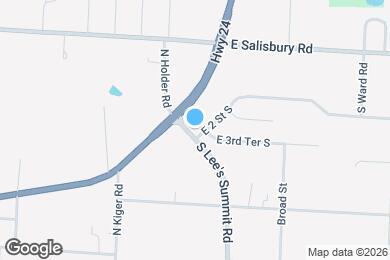 Map image of the property - 15400 E 2 St S