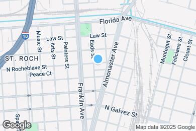 Map image of the property - 2810 N Rocheblave St