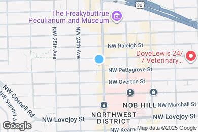 Map image of the property - 1403 NW 23rd Ave