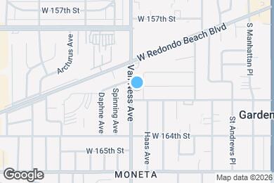 Map image of the property - 16120 Van Ness Ave.