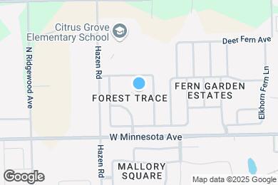 Map image of the property - 609 White Oak Way