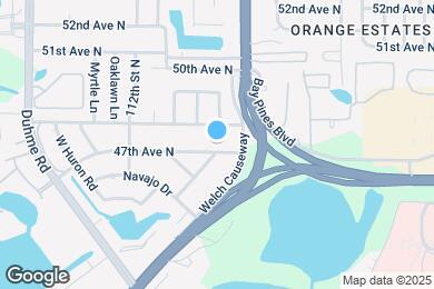 Map image of the property - 10711 Seminole Dr N