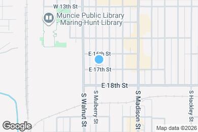 Map image of the property - 2322 S Mulberry St