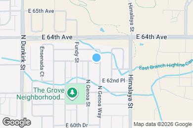 Map image of the property - 6313 N Genoa Way