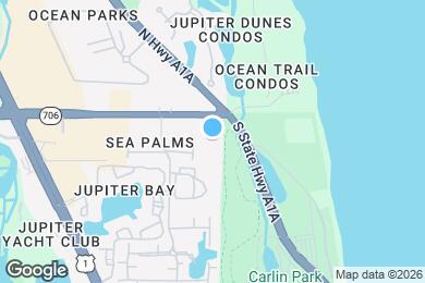 Map image of the property - 1100 E Indiantown Rd