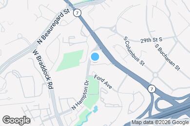 Map image of the property - 3101 N Hampton Dr