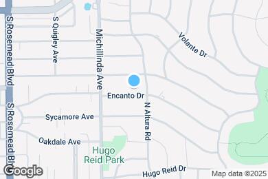 Map image of the property - 1117 Encanto Dr