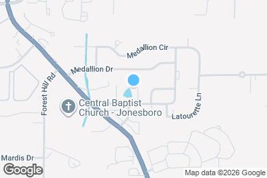 Map image of the property - 3705 Woodduck Cove