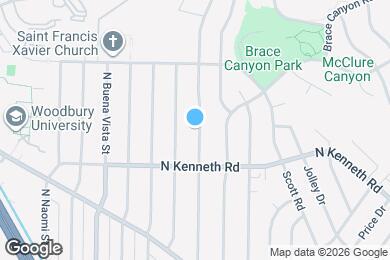 Map image of the property - 2743 N Keystone St