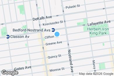 Map image of the property - 292 Clifton Pl