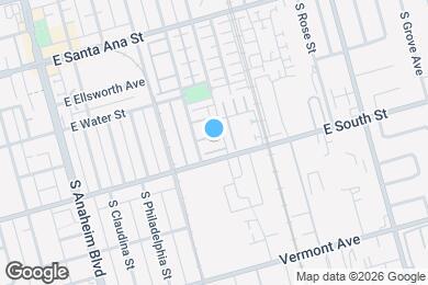 Map image of the property - 732 E Valencia St