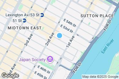 Map image of the property - 343 E 51st St