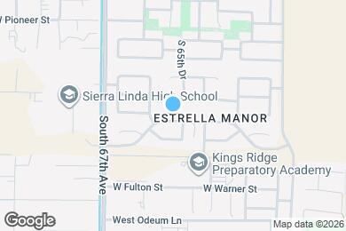 Map image of the property - 6522 W Elwood St