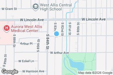 Map image of the property - 2402 S 83rd St