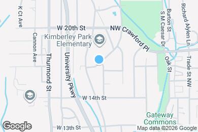 Map image of the property - 912 Pittsburg Ave