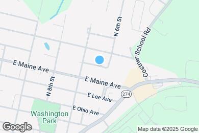 Map image of the property - 604 E Texas Ave