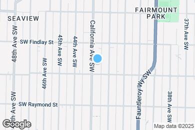 Map image of the property - 5642 California Ave SW