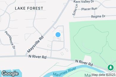 Map image of the property - Lake Forest Apartments