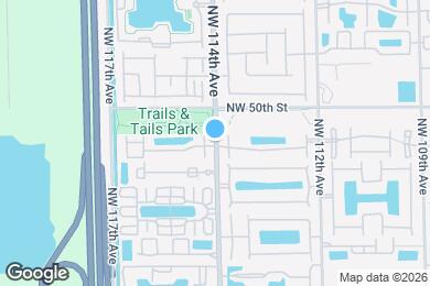 Map image of the property - 4808 NW 114th Ave