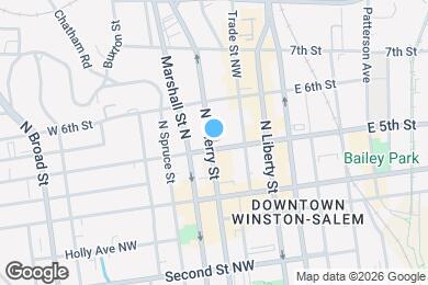 Map image of the property - Village Lofts
