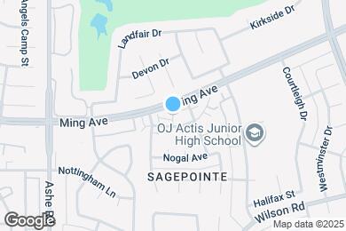 Map image of the property - 2209 Cedro Ct