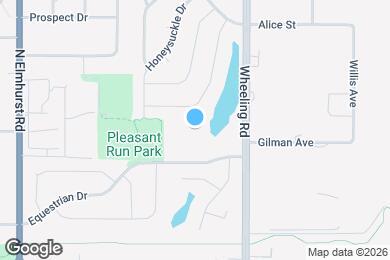 Map image of the property - 434 Pleasant Run Dr