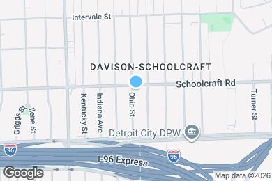 Map image of the property - 13656 Ohio St