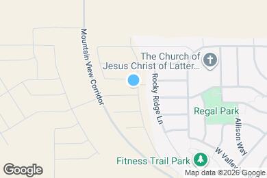 Map image of the property - 844 W Fallow Dr