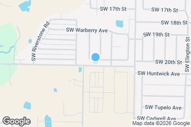 Map image of the property - 2903 SW Tanglewood Ave