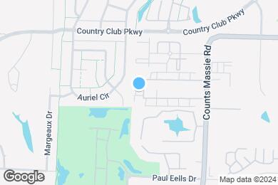 Map image of the property - The Retreat of Maumelle