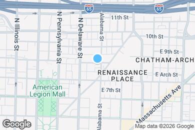 Map image of the property - Indy Christian Place Apartments LLC