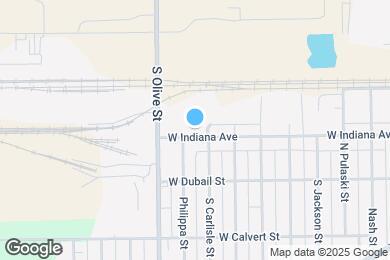 Map image of the property - 2211 W Indiana Ave