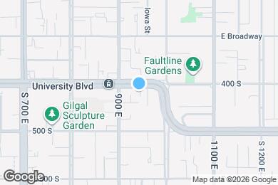 Map image of the property - 934 E 400 S