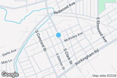 Map image of the property - 520 S Clark St