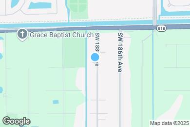 Map image of the property - 4851 SW 188th Ave