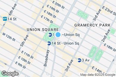 Map image of the property - 101 E 15th St