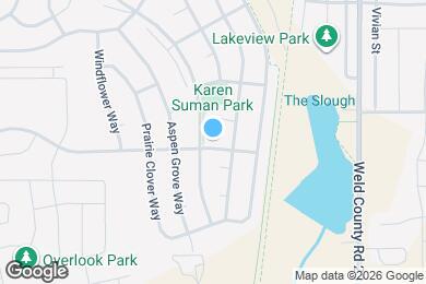 Map image of the property - 1508 Ponderosa Dr