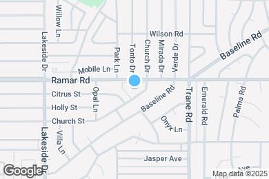 Map image of the property - 1190 Ramar Rd