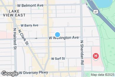 Map image of the property - 545 W Wellington Ave