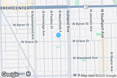 Map image of the property - 1636 W Grace St