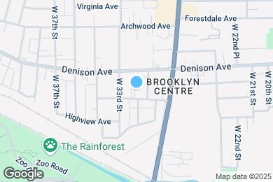 Map image of the property - 3202 Bradwell Ave
