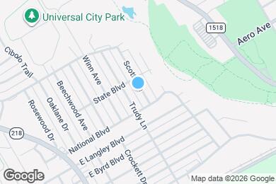Map image of the property - 209 Scott Ave