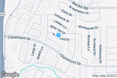 Map image of the property - 2847 Ironwood Dr