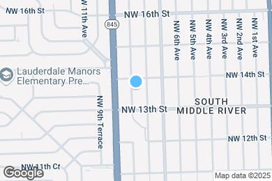 Map image of the property - 1326 NW 8th Ave