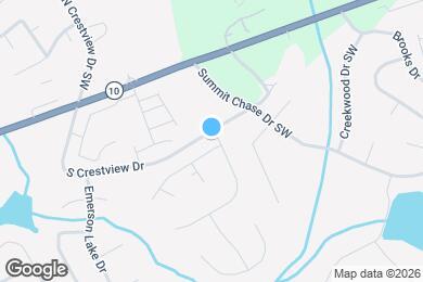 Map image of the property - 1605 Summit View Way