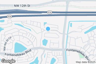 Map image of the property - 9801 NW 9th St