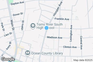 Map image of the property - 197 Hooper Ave