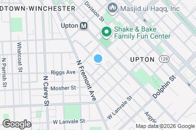 Map image of the property - 1520 Argyle Ave