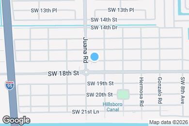 Map image of the property - 1180 SW 17th St