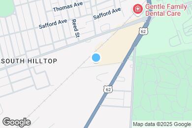 Map image of the property - 1614 Humphrey Ave